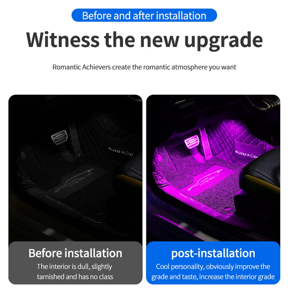LED Car Interior Ambient Strip