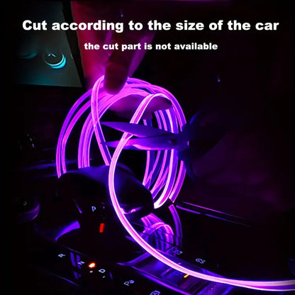 LED RGB Fiber Optic Neon Strips