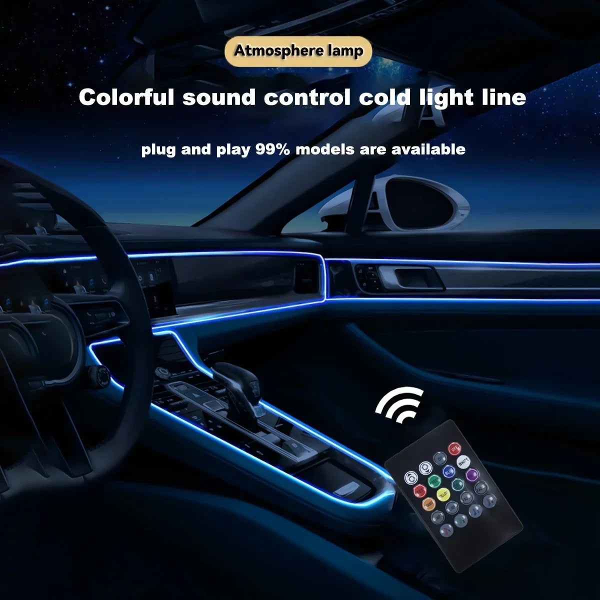 LED RGB Fiber Optic Neon Strips