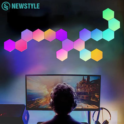 RGB Hexagonal Lamp LED Lights