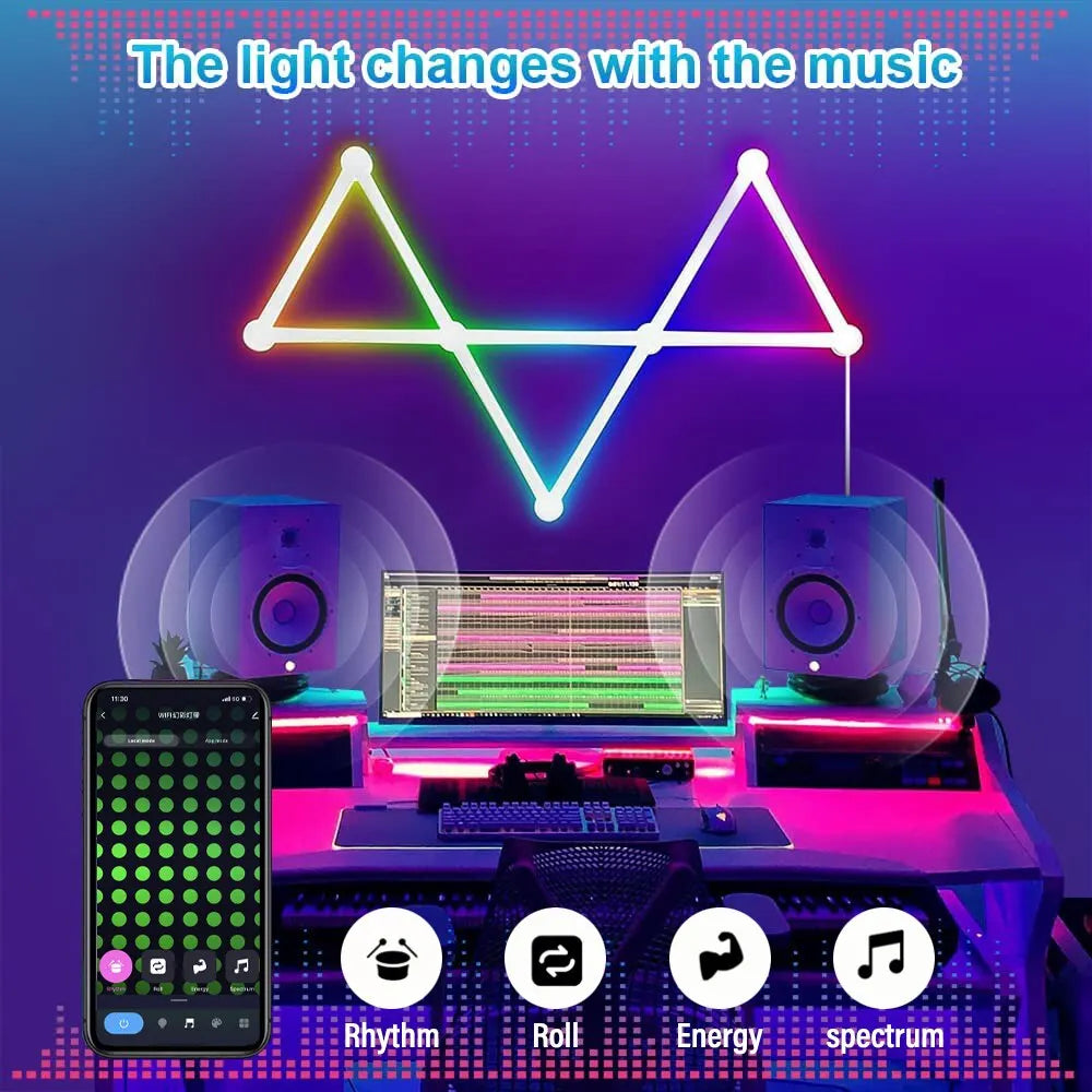 LED Smart Wall Lamp for Gaming
