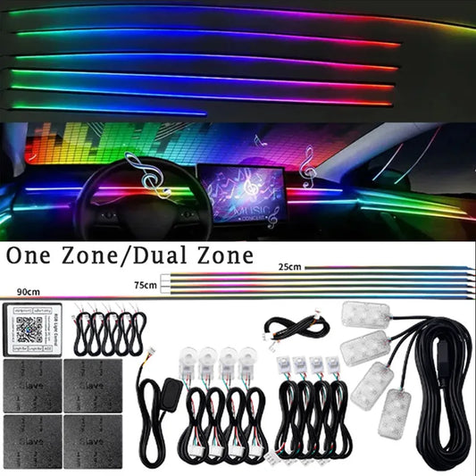 LED RGB Car Ambient Lights