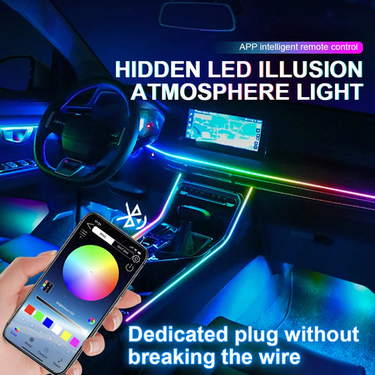 LED RGB Car Ambient Lights