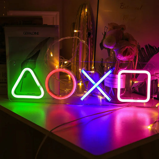 Gaming Icon Neon Signs