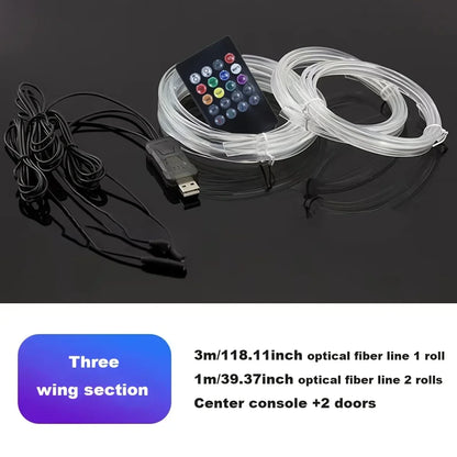 LED RGB Fiber Optic Neon Strips