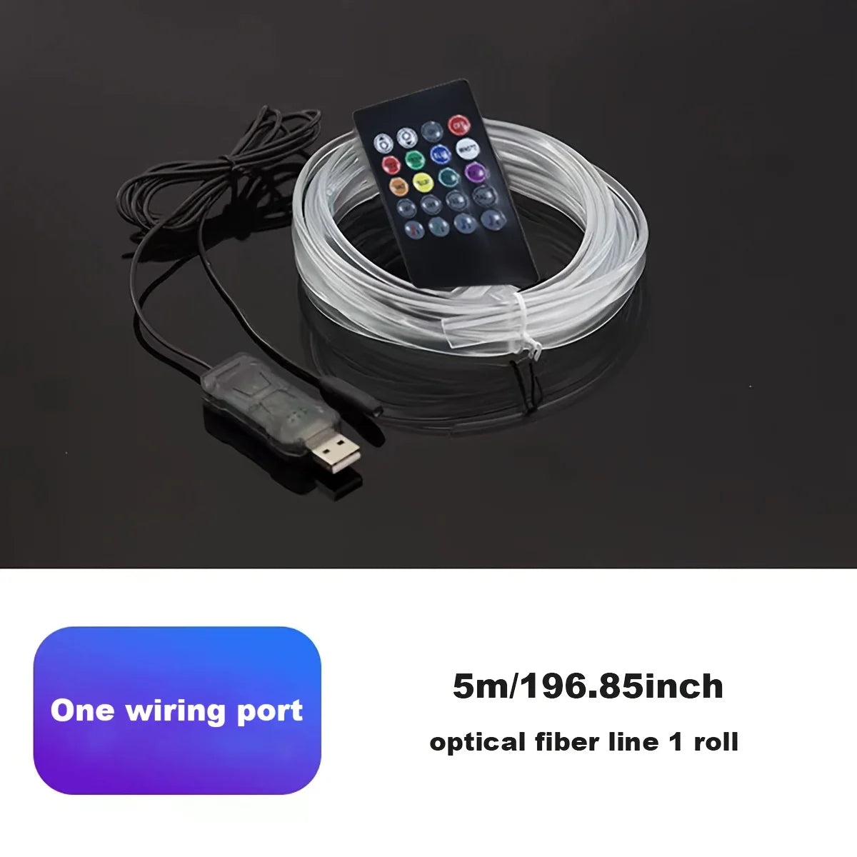 LED RGB Fiber Optic Neon Strips